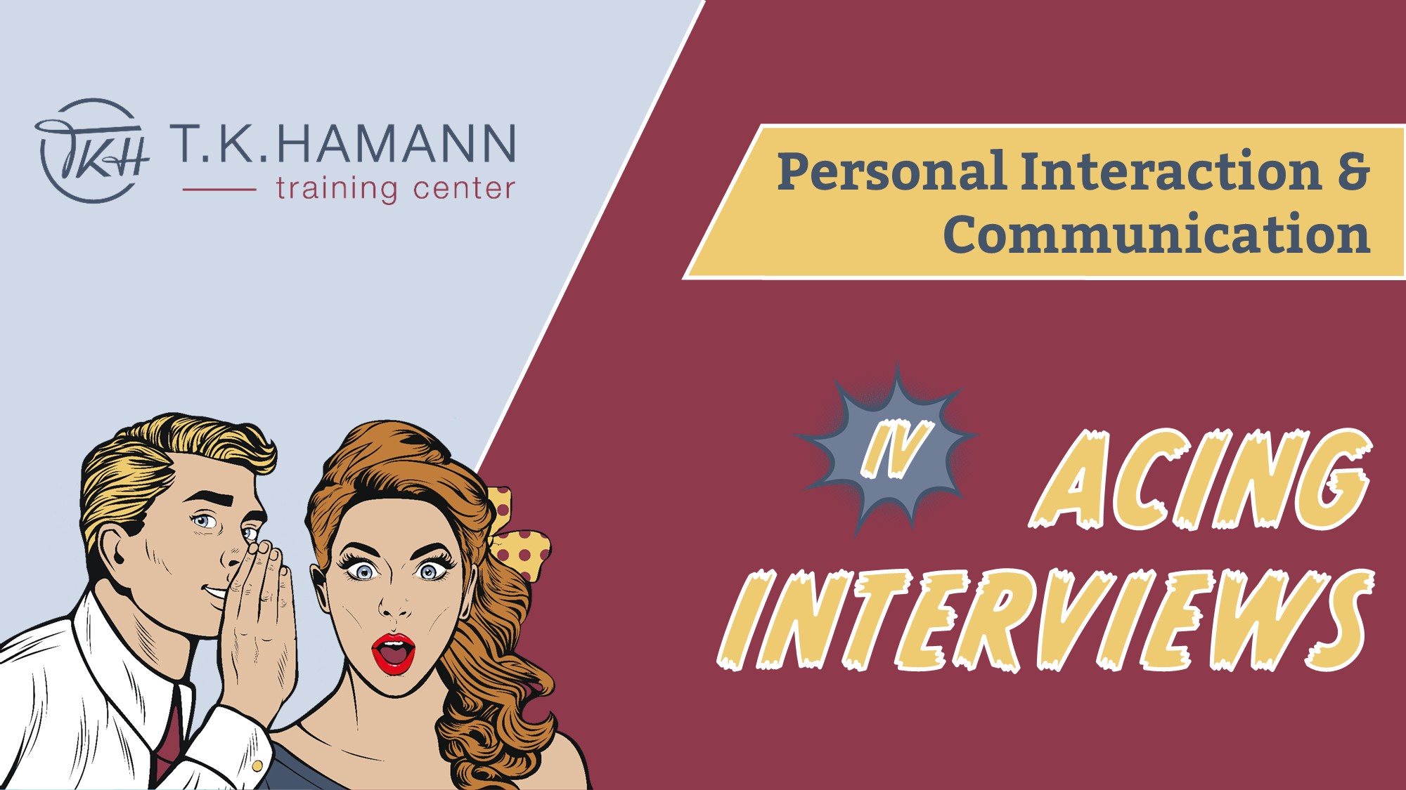 ACING INTERVIEWS IV: Documenting & Synthesizing Interview Evidence